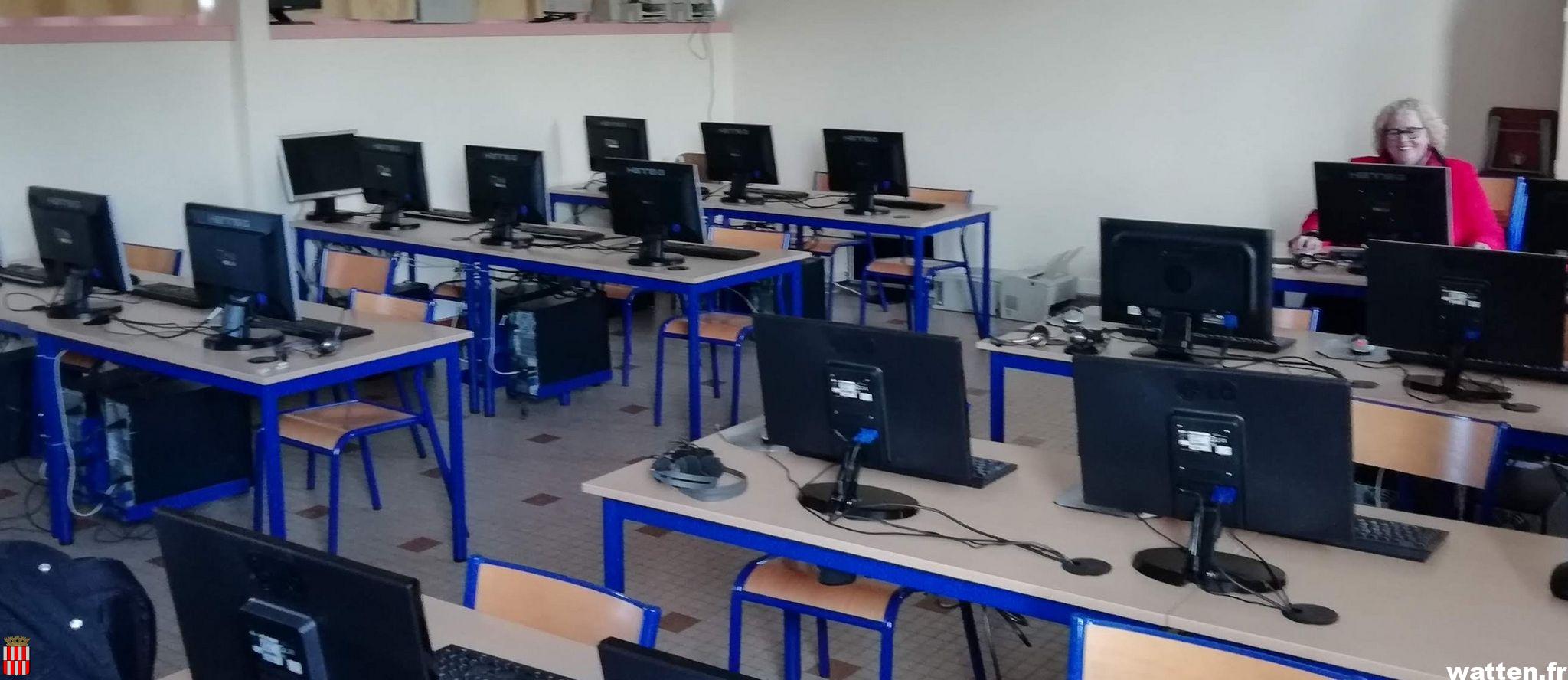 A l’école Fortry : une salle informatique rénovée