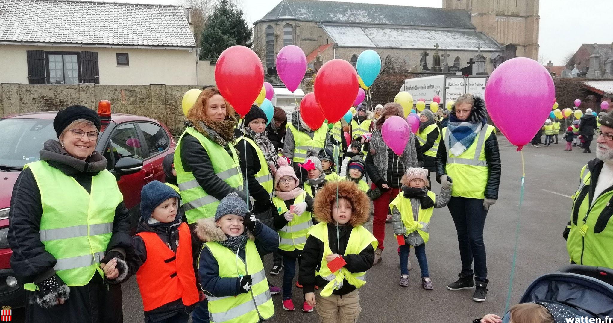 Des ballons pour Téléthon 2018