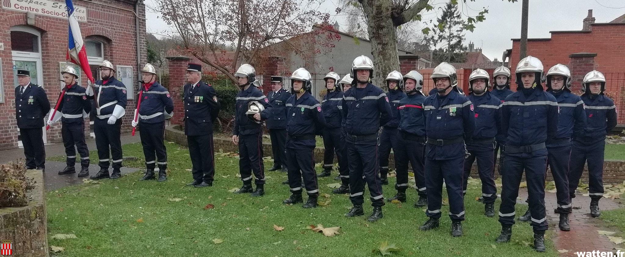 Les pompiers ont fêté Sainte-Barbe, leur patronne