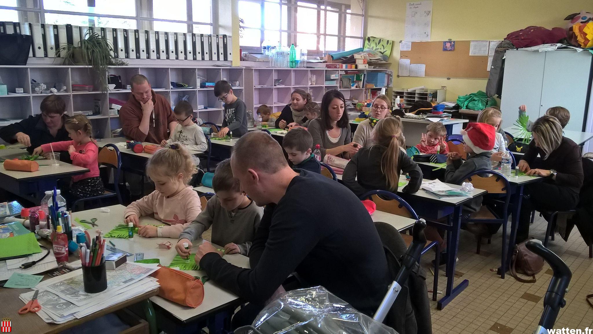 L’école Fortry ouverte aux parents pour Noël