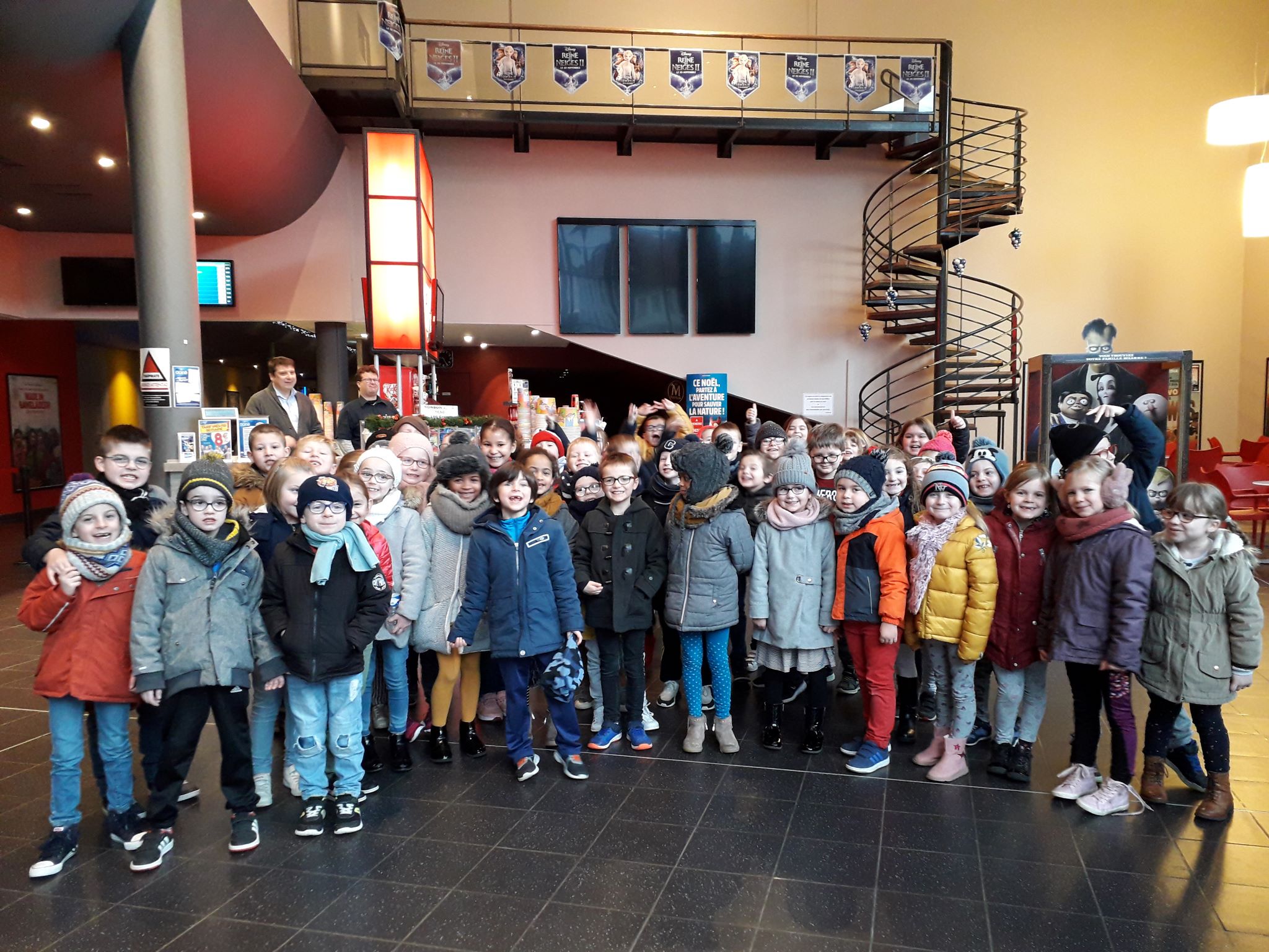 L’école Fortry au cinéma avant les vacances d’hiver 2019