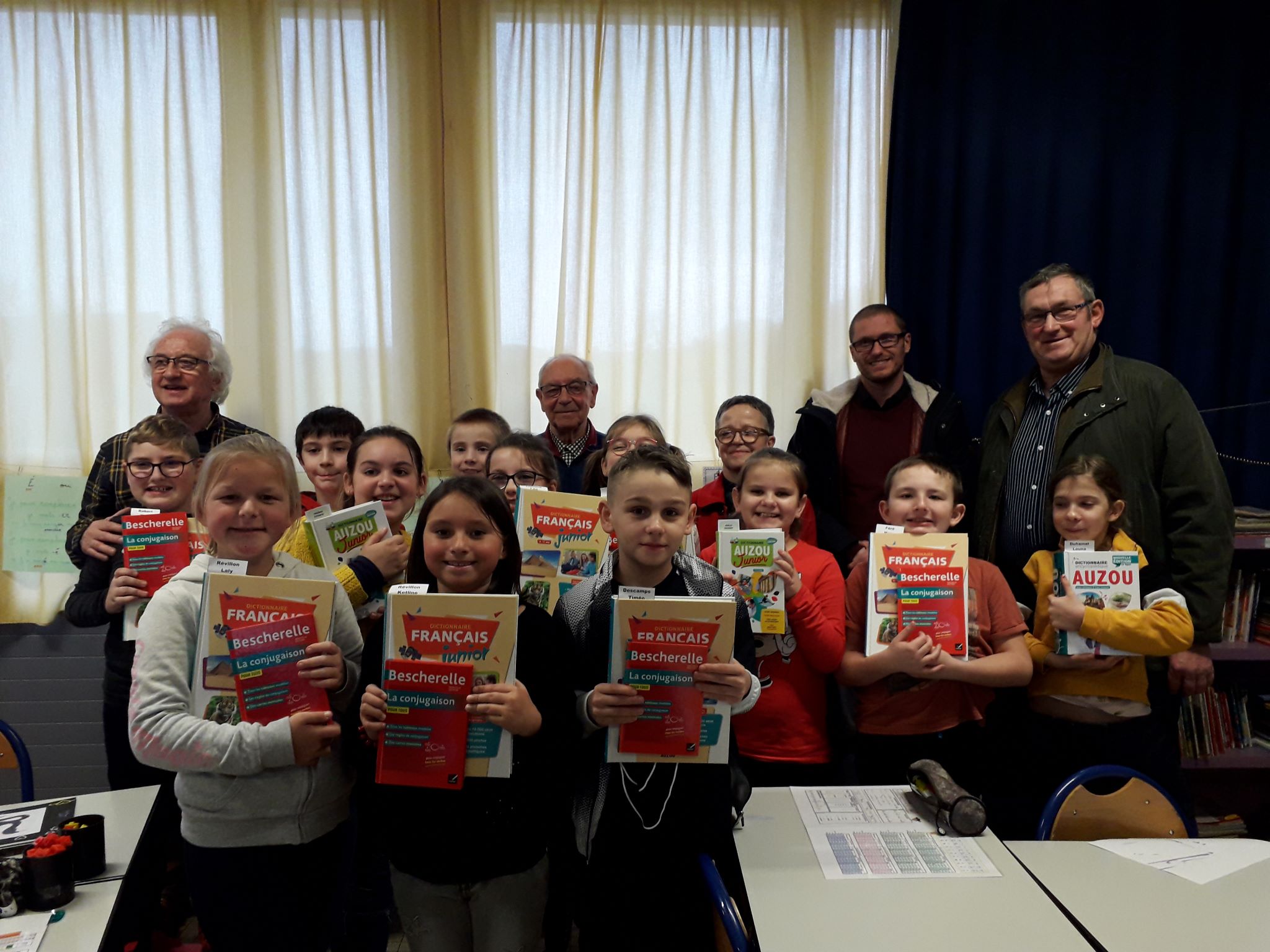 Remise de prix aux CM de l’école élémentaire