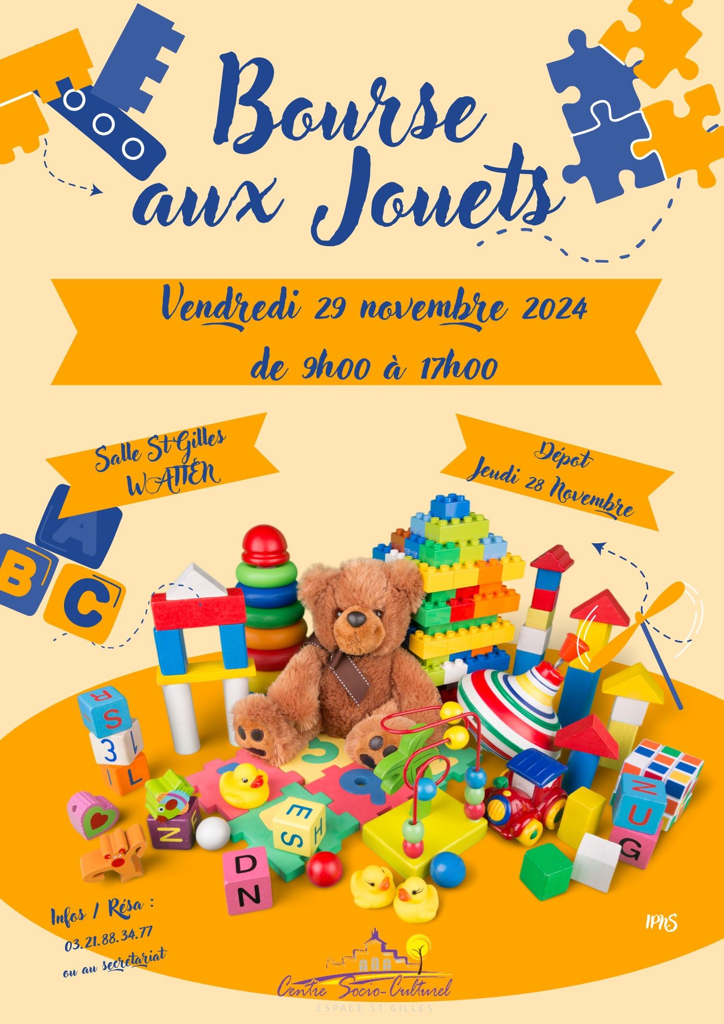 Bourse aux jouets du Centre socio-culturel