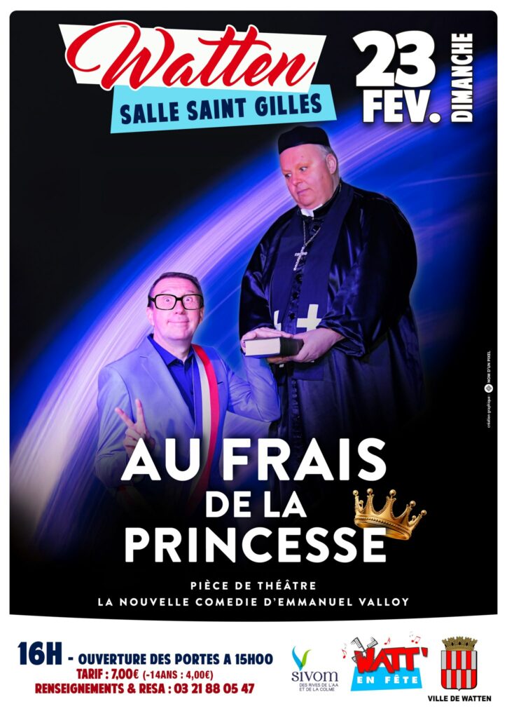 Théâtre avec Emmanuel Valloy « Au Frais de la Princesse »