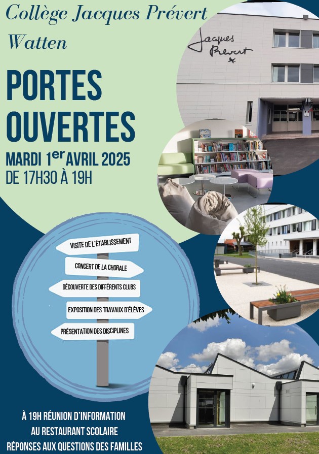 Portes ouvertes du Collège Jacques Prévert