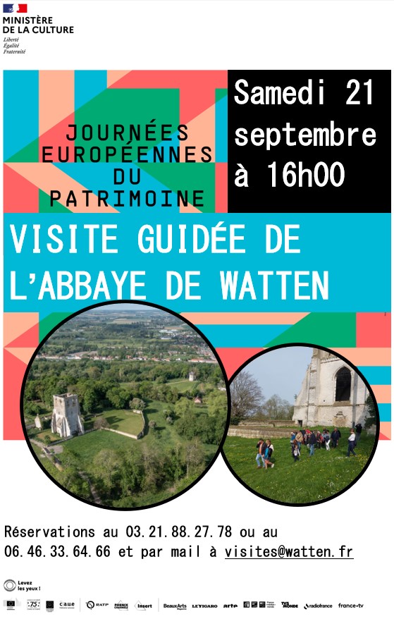 Visites guidées des fortifications et de l’abbaye de Watten