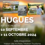 2024-09-10 exposition Hughes artiste peinture