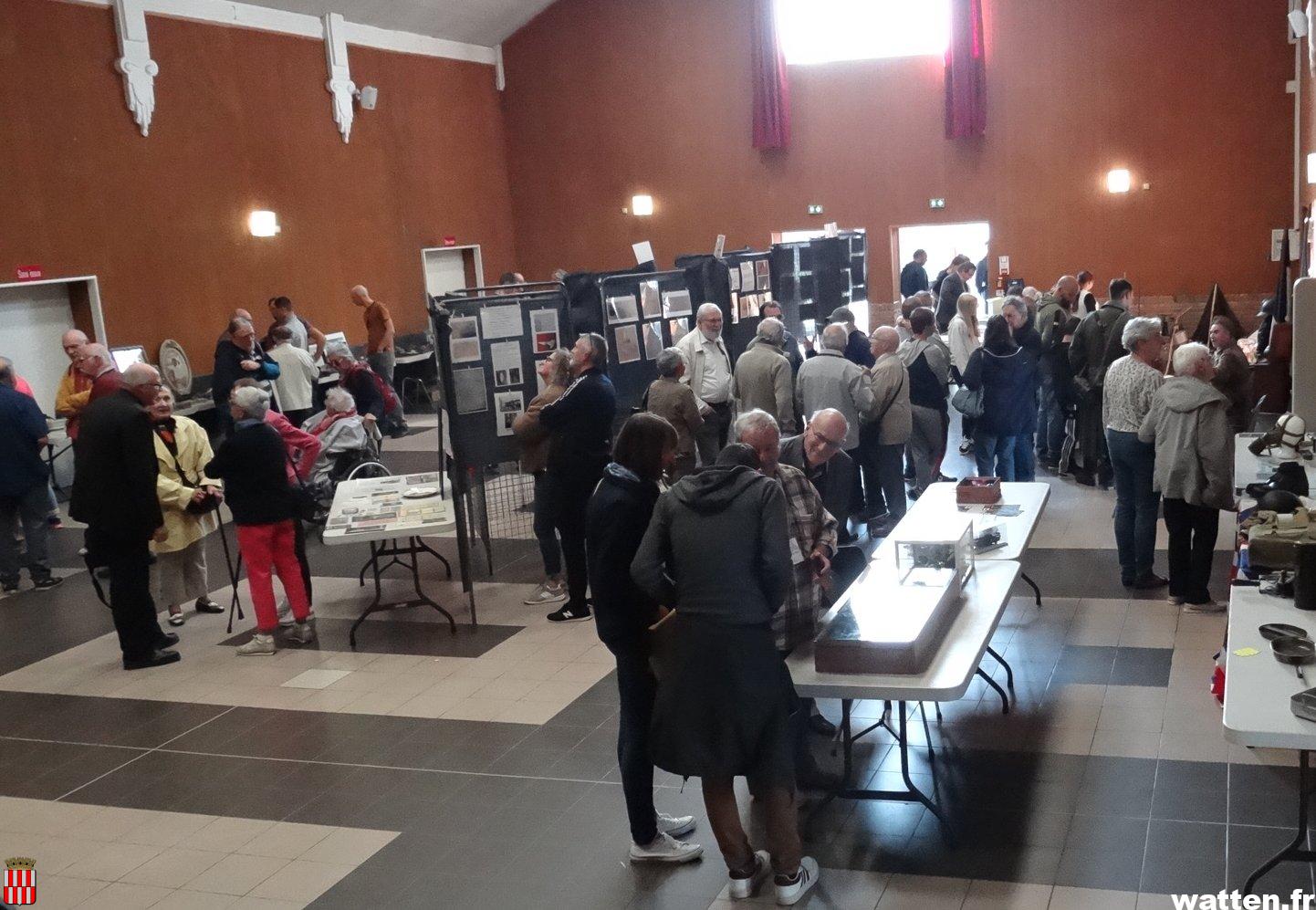 Une grande réussite pour l’exposition de l’association Les Amis du vieux Watten, et de sa région: « Watten, à l’époque de la Seconde Guerre mondiale ».