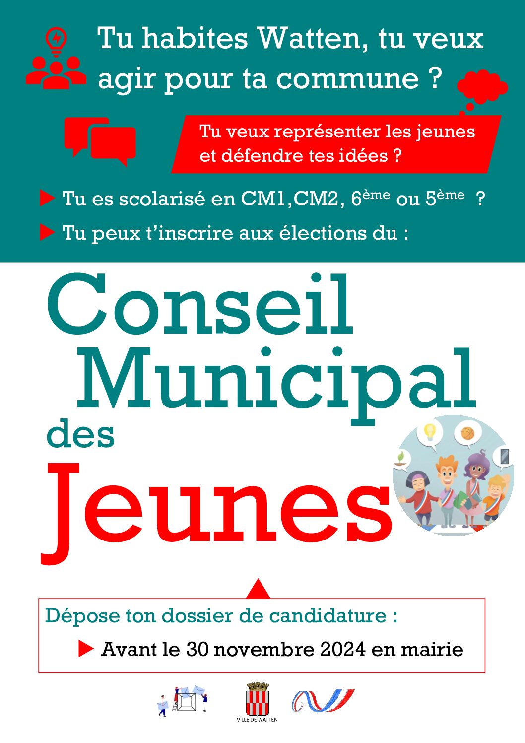 Inscriptions aux élections du Conseil Municipal des Jeunes