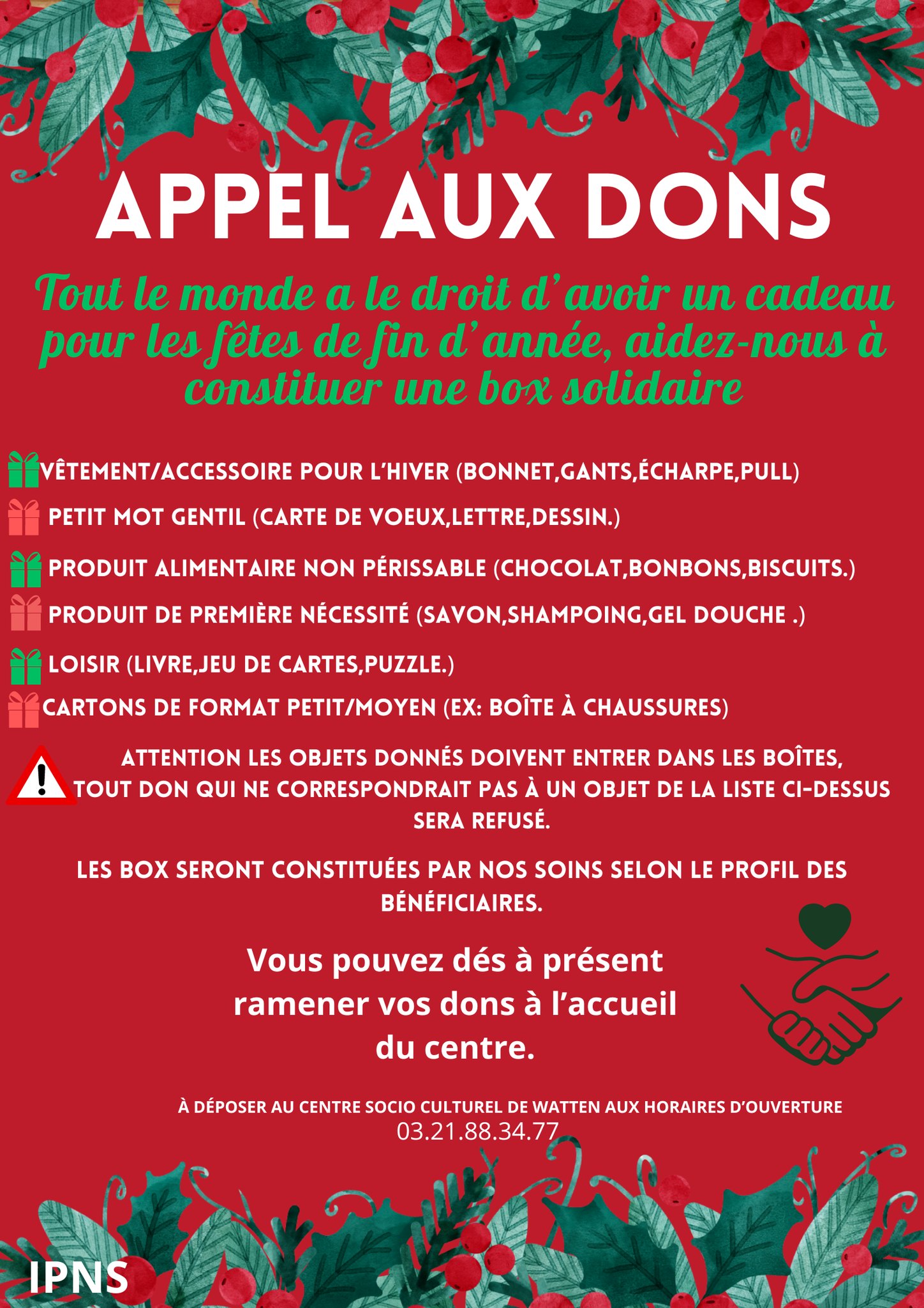 Appel aux dons Box Solidaires