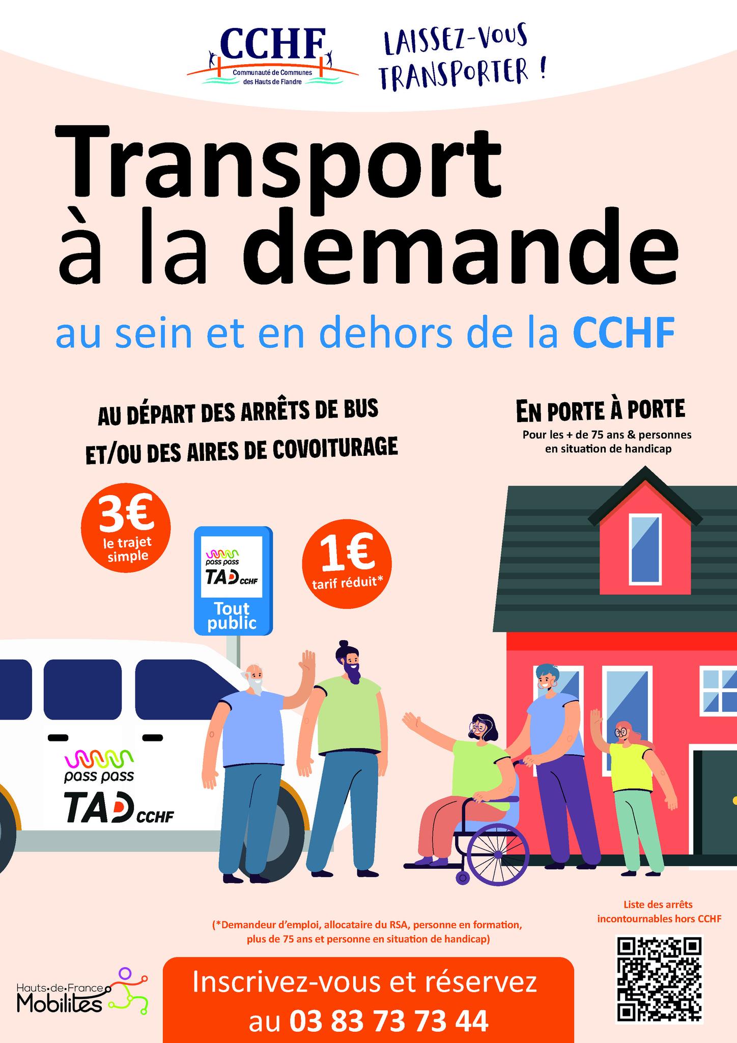 Transport à la demande (CCHF)