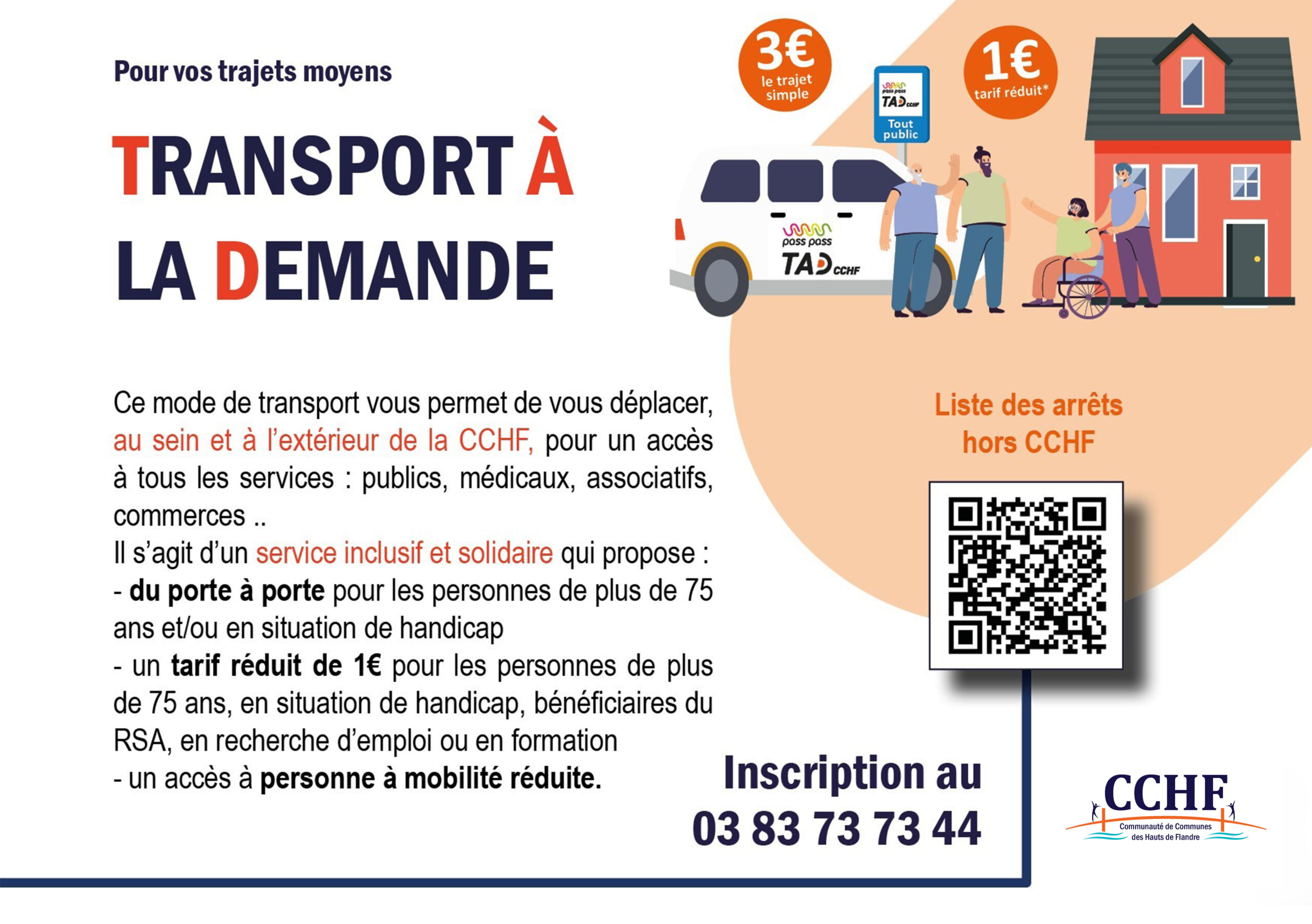 Transport à la demande (CCHF)