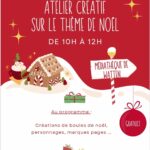 2024-12-21 atelier créatif Noël médiathèque