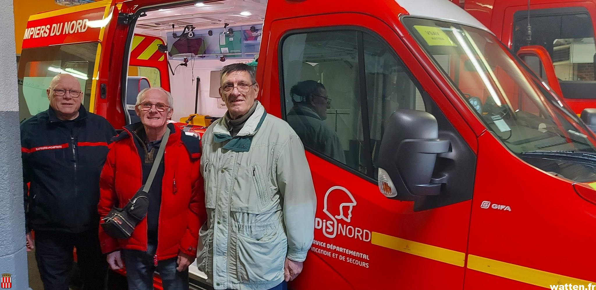 Une nouvelle ambulance pour les Sapeurs-Pompiers de Watten